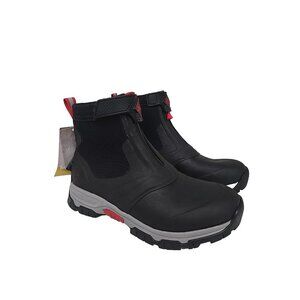 Muck Boots Men's Apex Mid Zip Ankle Boots 070021 Black Red Size 10M